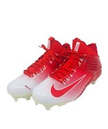 Nike Lunar Trout 2 Men&#39;s Metal Baseball Cleats - Red/White - Size 10.5 -... - £38.92 GBP