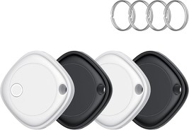 4 Pack - Air Tracker Tags, Bluetooth Tracker Works with Apple Find My AP... - €11,12 EUR