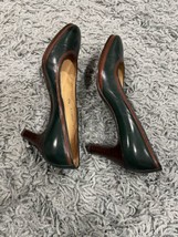 Vintage Bally Made in Switzerland Heels Heeled pumps size 6.5N Bess Leather - £16.87 GBP