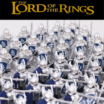 LOTR Gondor Dol Amroth Swan Knights Army Set 21 Minifigures Lot - $27.69