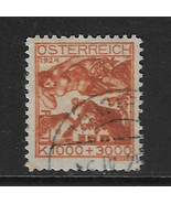 AUSTRIA - CLASICO. Yvert nº 330 usado y defectuoso - $1.00