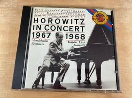 Vladimir Horowitz in Concert: Liszt Haydn Mendelssohn Beethoven Scarlatti CD - £22.00 GBP