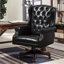 Executive Chair with Headrest - Brown High-Back Executive Chair Featuring a - $293.59