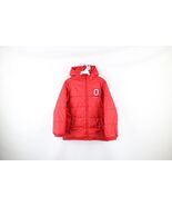 Vtg Nike Boys Large Distressed Mini Swoosh Ohio State University Puffer ... - $82.71 CAD