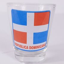 Republica Dominicana Flag 2.25" Collectible Shot Glass - $6.58