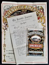 LOT 1876 antique SCIENTIFIC AMERICAN ADS calendar illum subscription list prices - £53.69 GBP
