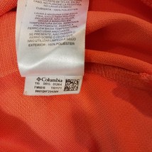Columbia PFG Perfect Cast Men's L Peach Vented Short Sleeve Polo Shirt FM6016 image 6
