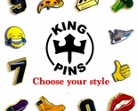 Kingpins 3D metal Enamel lapel hat Pins Many styles to choose from - £6.98 GBP