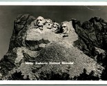 RPPC Mount Rushmore Nazionale Monumento Black Hills SD Sud Dakota Cartol... - $7.12
