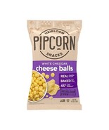 Pipcorn White Cheddar Cheese Balls - 4.5oz - £29.27 GBP