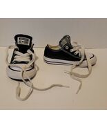 Converse All Star Black Sneakers Infant Size 6 - $11.95