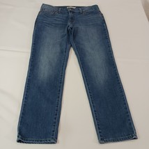 Levi’s Straus Women’s Blue Cotton Blend Denim Boyfriend Jeans Size 28 (32×27) image 9