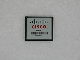 Cisco 32 MB CF Compact Flash Card For 1841 2801 2811 2821 2851 3725 3745... - £8.72 GBP