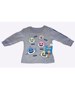 Pink Fog Baby Shark Infant/Toddler Long Sleeve Shirt Sz 18 Months 60% Co... - £9.48 GBP