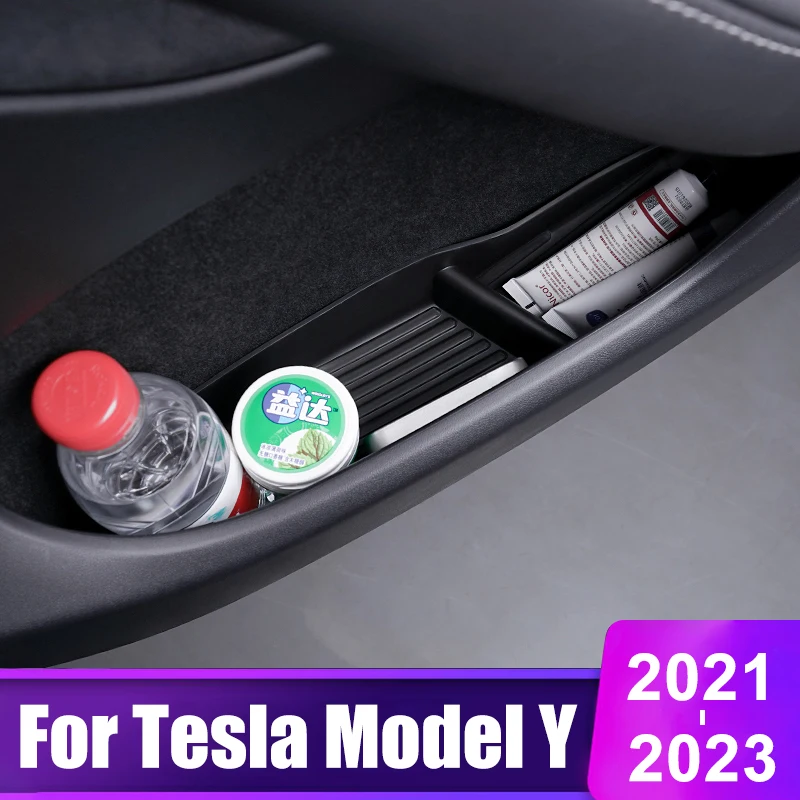 For Tesla Model Y 2021 2022 2023 Foldable Car Door Side Storage Box Front Back - £36.30 GBP+