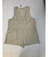 NWT Free People Vista Skort Romper Size Large - Turtledove - $678.09 MXN