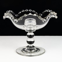 Imperial Candlewick Candleholder Flower Bowl C 400-66C, Elegant Glass 4 1/2&quot; HTF - £39.28 GBP