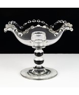 Imperial Candlewick Candleholder Flower Bowl C 400-66C, Elegant Glass 4 ... - £39.82 GBP