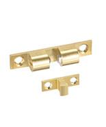 Cabinet Door Closet solid Brass Double stainless Ball Catch Tension Latch - $56.34 MXN