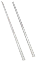 OER Polished Stainless Steel Bedside Angle Strip Set 1963-1966 Chevy &amp; GMC Truck - £103.00 GBP