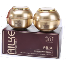 Ailke 24k Gold Collagen 360 Revitalizing and Whitening 2-in-1 Set - £31.60 GBP