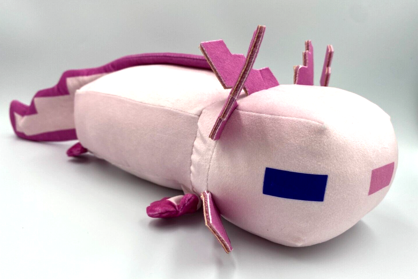 Pink Axolotl Plush Toy from Minecraft Video Game Large 10 inch. NWT. - $17.63