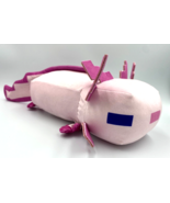 Pink Axolotl Plush Toy from Minecraft Video Game Large 10 inch. NWT. - $17.63