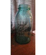 Vintage Number 6 B Aqua Ball Perfect Mason Canning Jar Preserving Collec... - £12.67 GBP