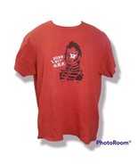 Down Wit&#39; OHP Oliver Hazard Perry Red Tshirt Sz L Erie Reader - £14.22 GBP