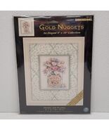 Dimensions Gold Nuggets Honey Jar Floral 8&quot; x 10&quot; Cross Stitch Kit 35100 - $97.32 CAD