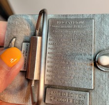 1994 Pewter Belt Buckle for Inaugural Brickyard 400 Limited Edition image 5