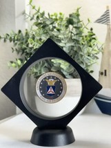 U S Air Force Auxiliary Civil Air Patrol Challenge Coin With Display Case - £15.56 GBP