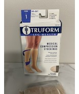 Truform 20-30 Below Knee Compression Stockings Closed Toe Beige X Large ... - $300.62 MXN
