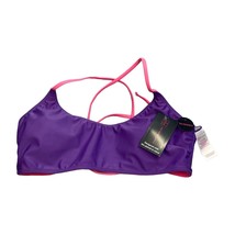 No Boundaries Reversible Bralette Swim Top Women&#39;s L (11-13) Purple Dune Beach - £7.64 GBP