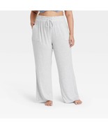 Stars Above Women&#39;s Plus 2X Perfectly Cozy Wide Leg Lounge Pants Heather... - $22.99