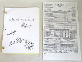 2000 NIGHT VISIONS Shooting Script Signed By Tim Olyphant, Shirley Knigh... - £38.94 GBP