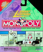 2000 Johnny Lightning Monopoly Crown Victoria Police Car Do Not Pass Go + Bonus - $7.24