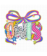 Owls Mascot Coquette Bow PNG, Funky Leopard Letters PNG, School Spirit S... - €2,13 EUR