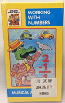 Get Ready for School Working With Numbers (VHS, 1991, Western Publishing) NEW - £15.79 GBP
