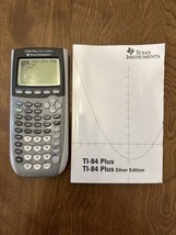Texas Instruments TI-84 Plus Silver Ed Graphing Calculator Fresh Battery... - £46.80 GBP