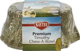 Rabbits Guinea Pigs, and Chinchillas Food Kaytee Premium Timothy Chew-A-Bowl - £14.23 GBP+