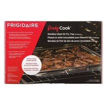 Frigidaire AIR FRY TRAY Ready Cook Oven Insert Silver Basket Stainless Steel 2PC - £27.35 GBP