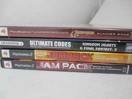 PS2 JamPack Summer 2002 Winter 2003 Volume 11 Lot of 4 - Ultimate Codes Fantasy  - £19.64 GBP