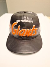 San Francisco Giants New Era Leather Snapback Hat -no Tags - $34.64