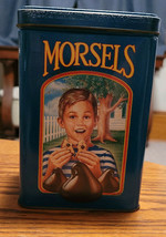 Toll House Nestle&#39; Cookie Tin Cow Chicken Little Boy Morsels Decorative - £7.98 GBP