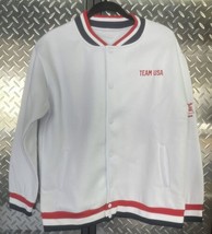 Olympics 2024 Paris Coca Cola Team Usa Varsity Jacket Limited Edition New Size L - £29.86 GBP