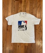 Vintage 90s Y2K MLB Baseball T-Shirt Mens Adult Medium What A Game Tee S... - $23.75