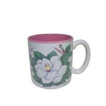 1995 Jane Bowen Flowers Balloons Magnolia 12 oz VTG Coffee Mug Ceramic B... - $9.47