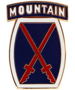 10th Mountain Division Lapel Pin - $4.20