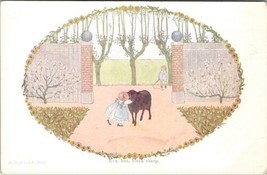 Le Mair Baa Baa Black Sheep Our Old Nursery Rhymes Augener Postcard V18 - £15.91 GBP
